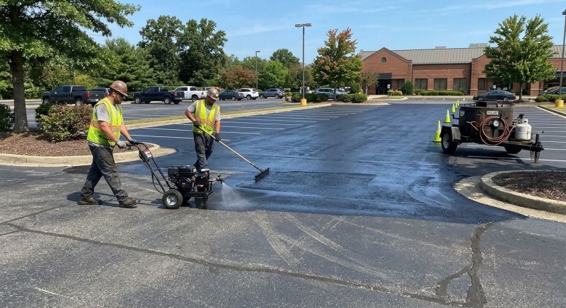 Asphalt Parking Lot Sealing in San Antonio, TX