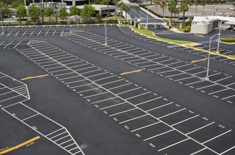 Asphalt Parking Lot Sealing in Greenville, SC