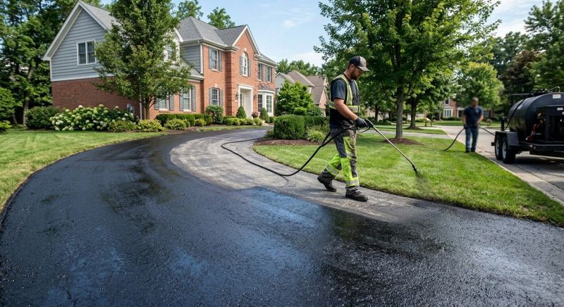 Asphalt Slurry Sealing in Denver, CO