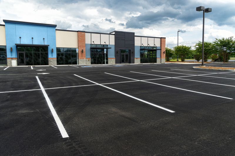 Asphalt Striping in Lawrenceville, GA