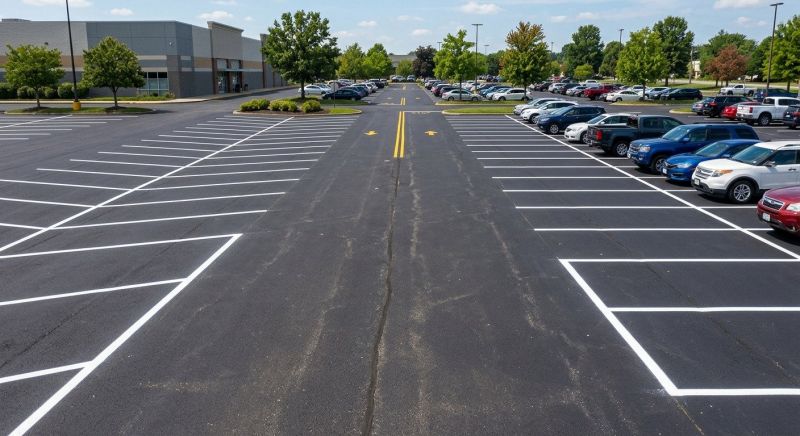 Commercial Asphalt Painting in Lawrenceville, GA