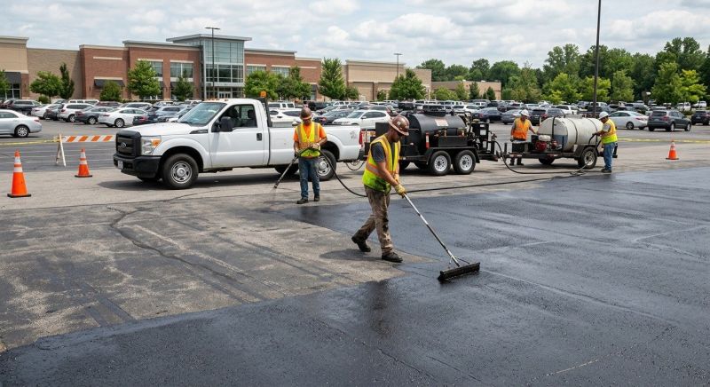 Commercial Pavement Sealing in Columbus, OH
