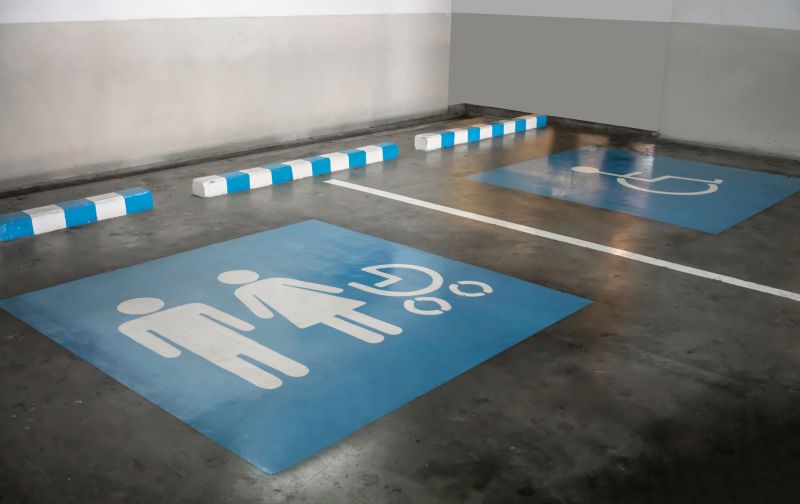 Disability Parking Marking in Roswell, GA