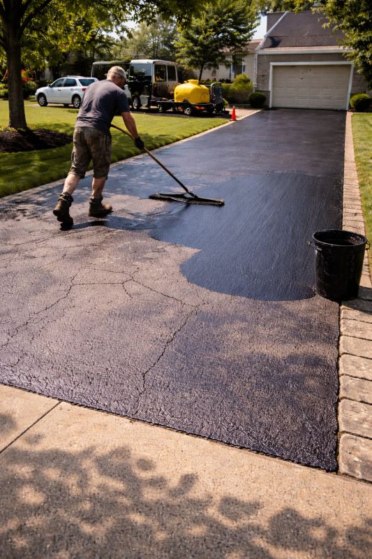 Driveway Sealcoating in Greenville, SC