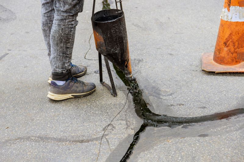 Hot Tar Driveway Sealing in Greenville, SC