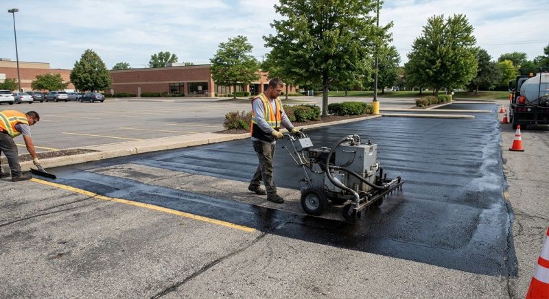Lot Sealcoating in Grand Rapids, MI