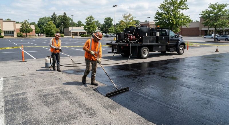 Parking Lot Sealcoating in Sarasota, FL