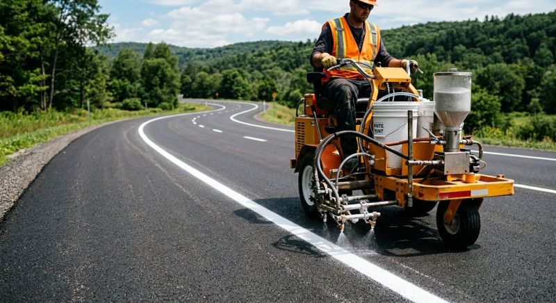 Pavement Striping Service in Lawrenceville, GA