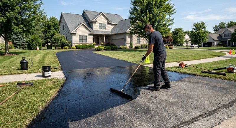 Residential Blacktop Sealing in San Antonio, TX