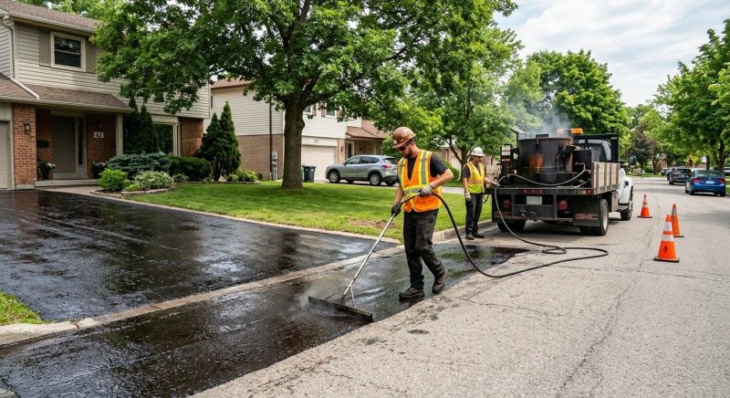 Blacktop Driveway Sealing in San Antonio, TX
